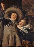 Young Man and Woman in an Inn Frans Hals